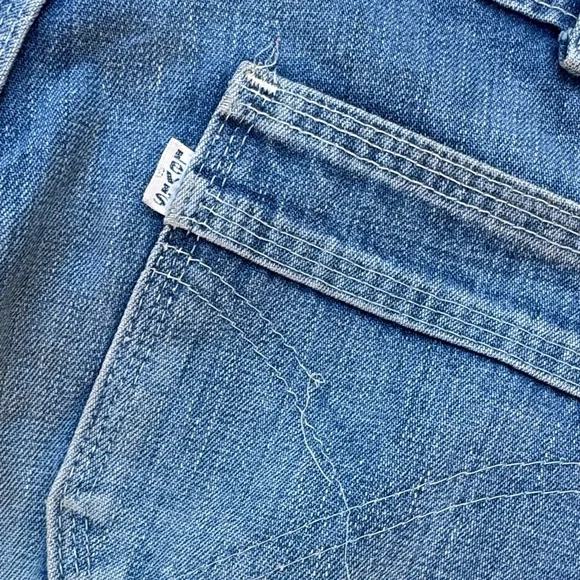 Levi's vintage (70s)white tag Wide Leg Women's carpenters Jeans - Picture 4 of 16